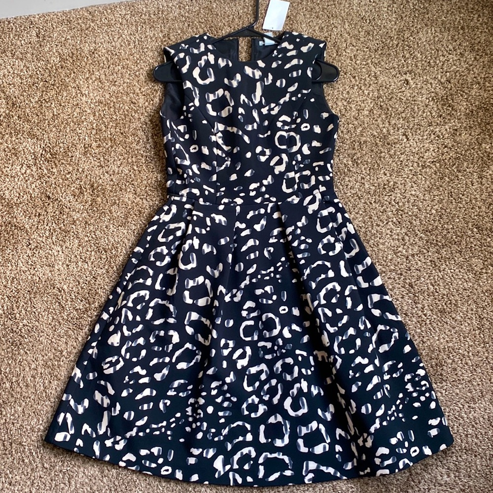 Animal print dress